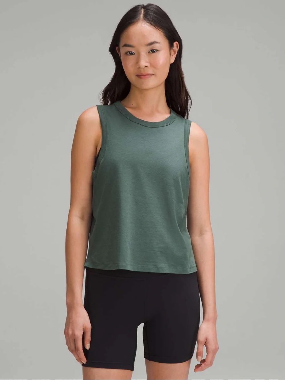 Classic-Fit Cotton-Blend Tank Top